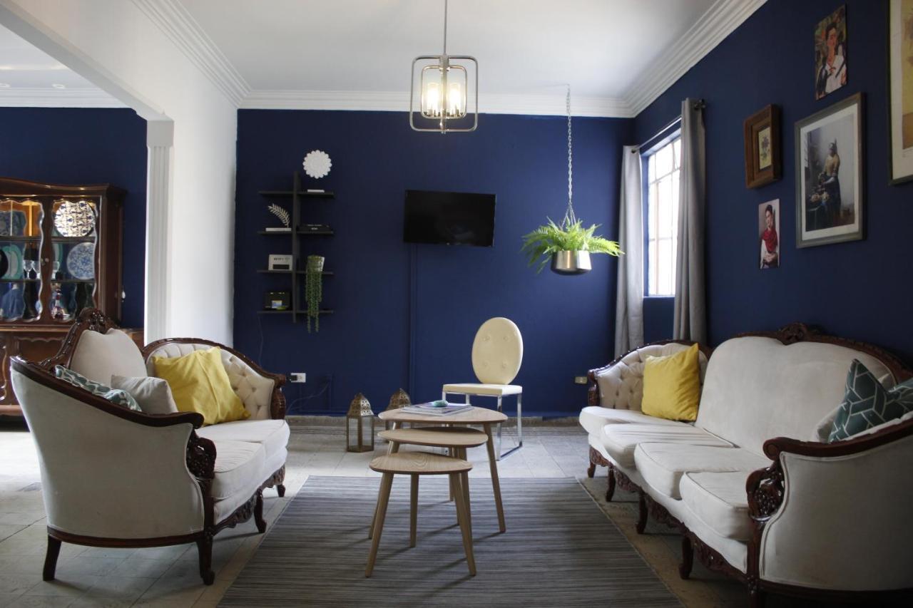 Downtown Blue House Apartment Mexico City Luaran gambar